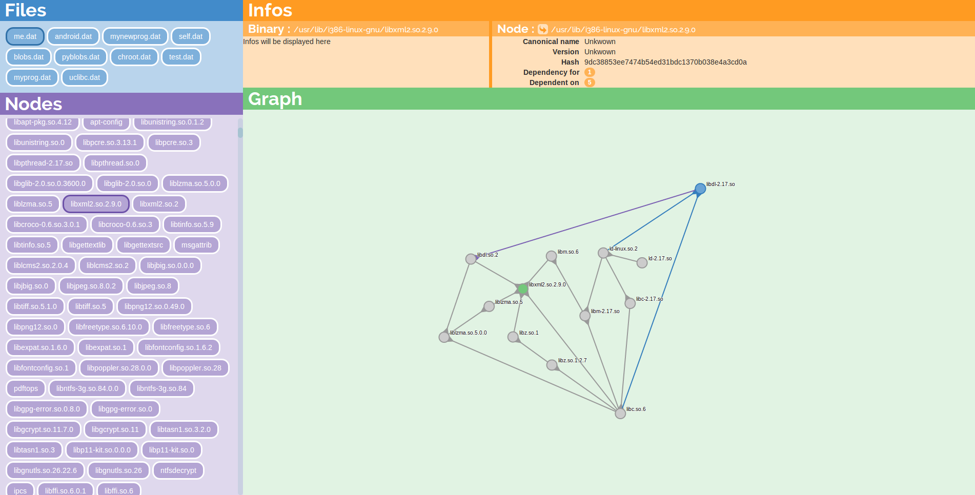Binmap screenshot